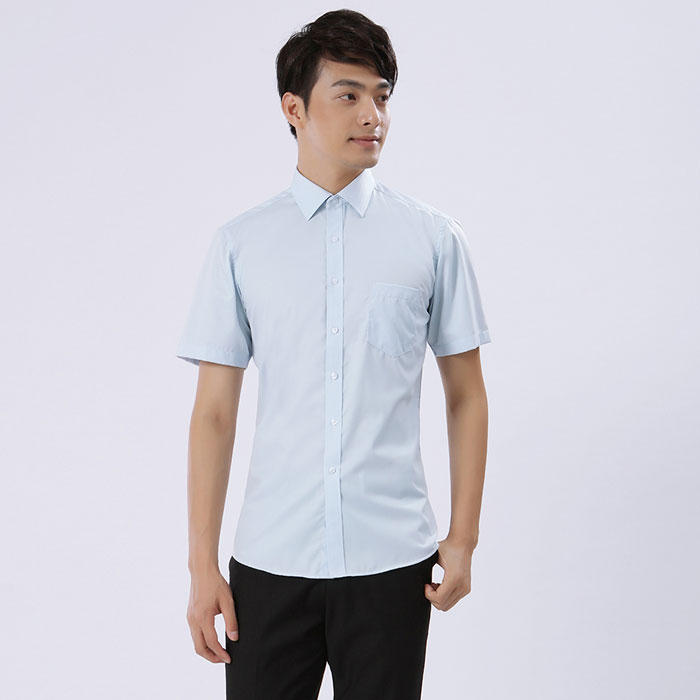男女式短袖商務(wù)襯衣JL-CY807