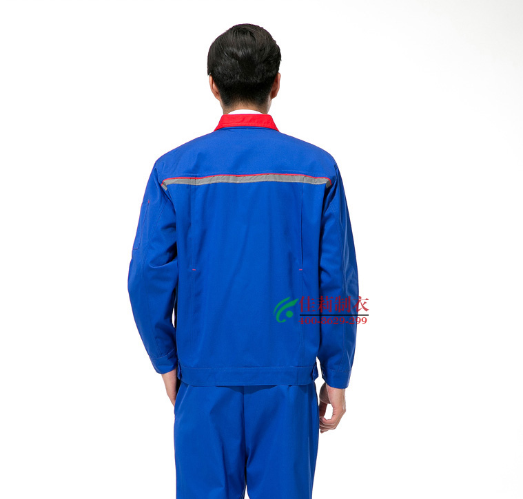 發(fā)電廠工作服  反面展示